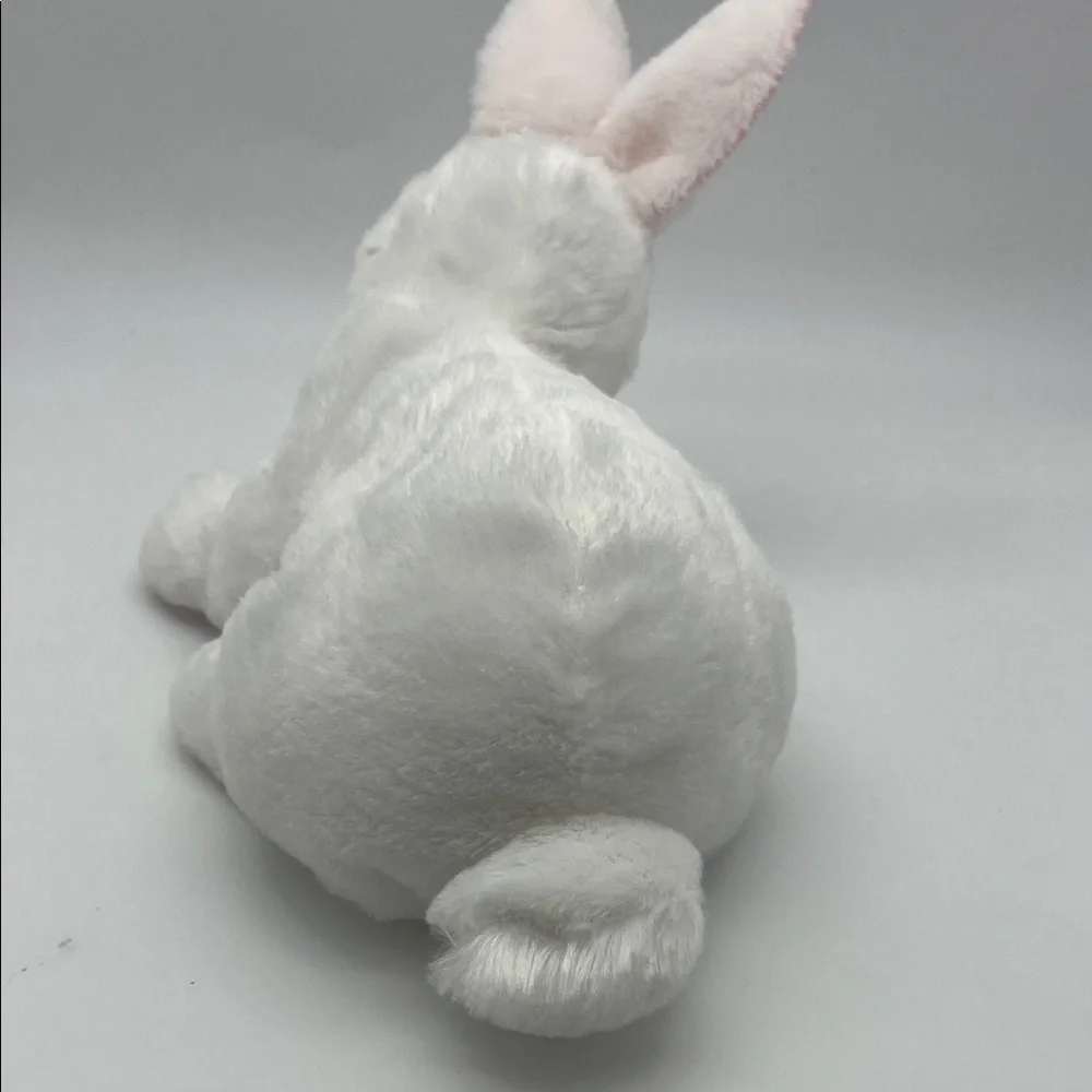 White Realistic Bunny Plush - Picture 4 of 5